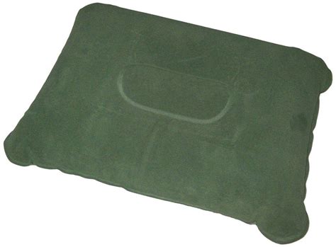 ZALTANA Inflatable Camping Pillow (inflated Size: 11"x 8.5"x 4"H) Green ...