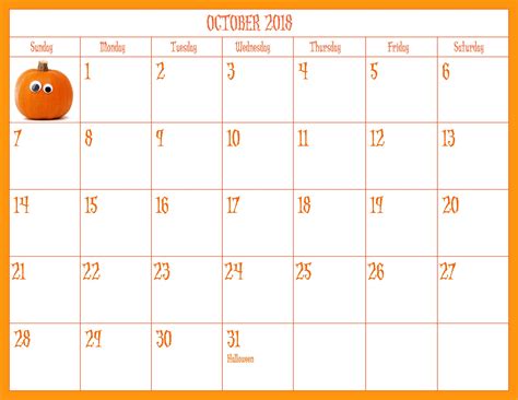 Halloween Calendar Printable - Printable Word Searches