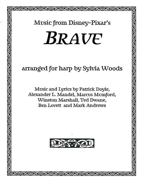 Brave, music from Disney-Pixar's "Brave" — Virginia Harp Center