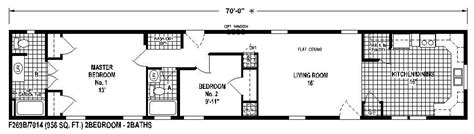 Floor Plan For 1976 14X70 2 Bedroom Mobile Home - mobile home for sale ...