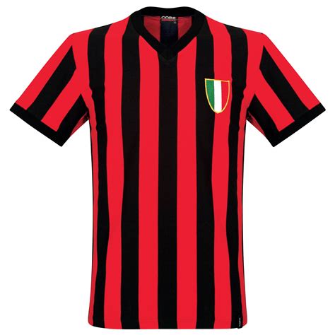 Buy Retro Replica AC Milan old fashioned football shirts and soccer ...