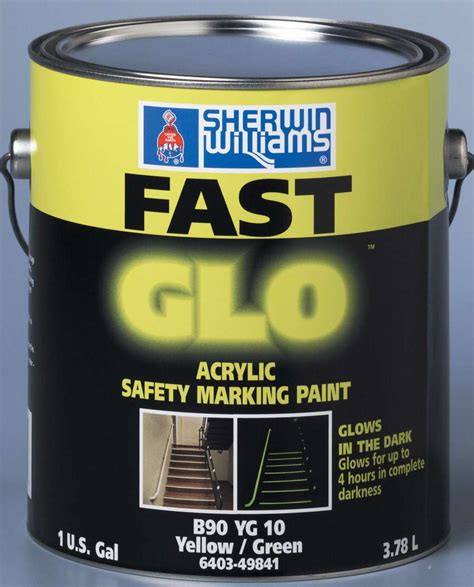 Paint glows in the dark for 4 hours., Sherwin-Williams Co. | Glow paint ...