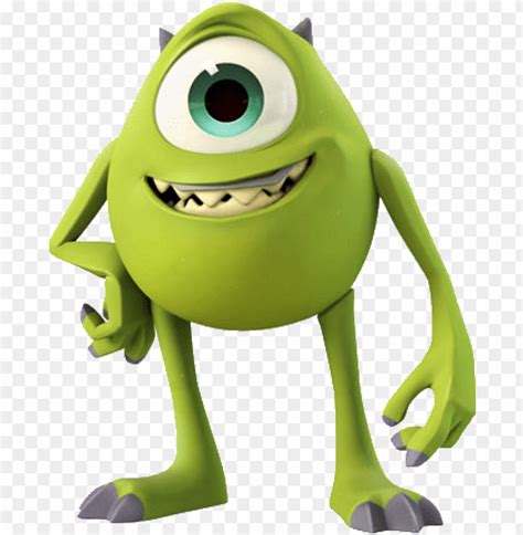 Mike Wazowski - Mike Monsters Inc PNG Transparent With Clear Background ...