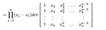 The Vandermonde Determinant, A Novel Proof | by Thomas Hughes | Towards ...