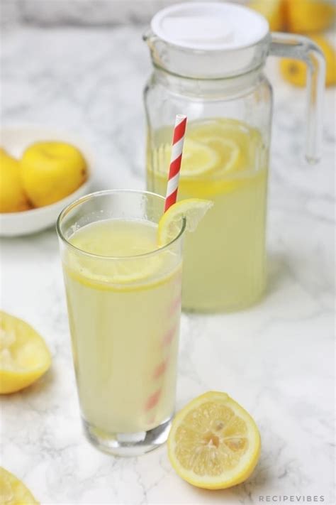 Lemon Juice Recipe | How to make lemon juice - Recipe Vibes