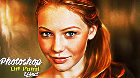 Oil Paint Effect In Photoshop CC 2020 - YouTube