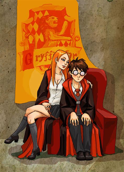 Harry Potter ~ Harry and Ginny by zarin-a on DeviantArt