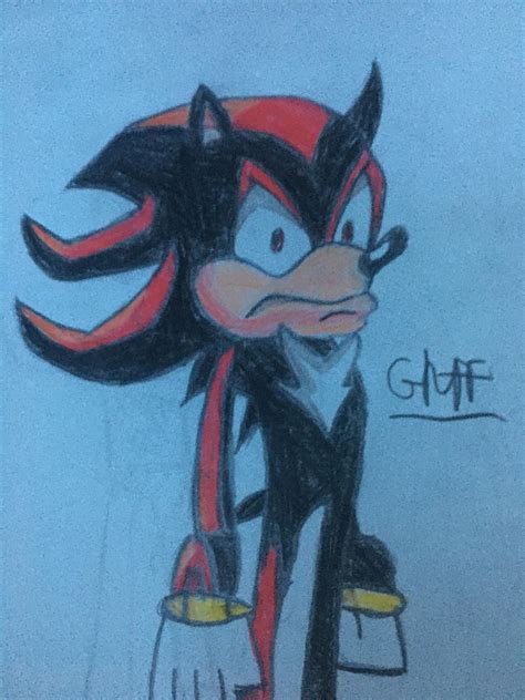 I drew the funny shadow face : r/SonicTheHedgehog