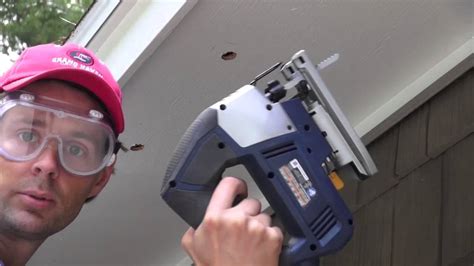 How to Install Soffit Vents (Fast) - YouTube