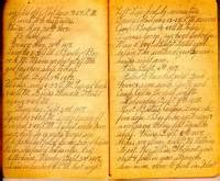 Diary entries - WW1