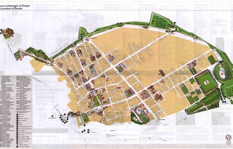 Large Pompei Maps for Free Download | High-Resolution and Detailed Maps ...