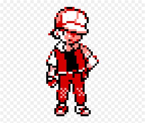 Pokemon Red Pixel Art, HD Png Download - vhv