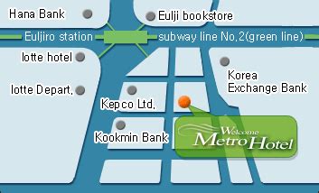 The Metro Hotel, Seoul in South Korea