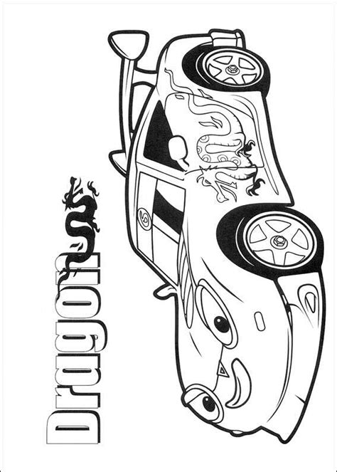 Kids-n-fun.com | Coloring page Roary the racing car Roary the racing car