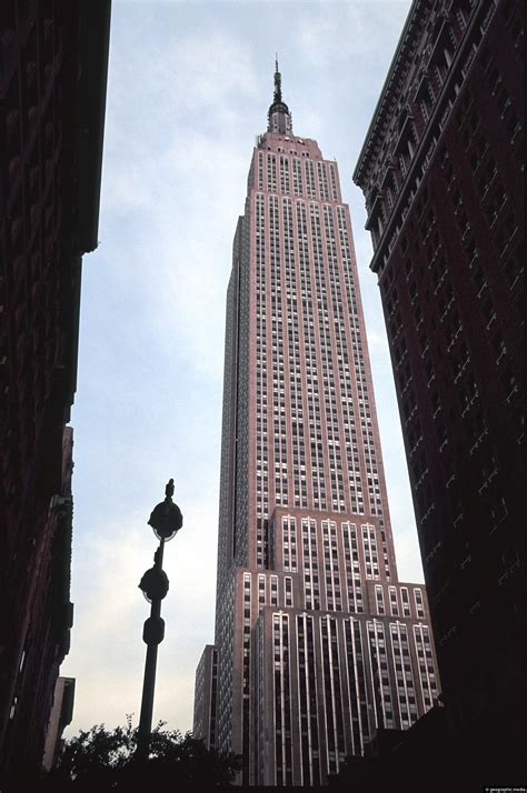 View of the Empire State Building - Geographic Media