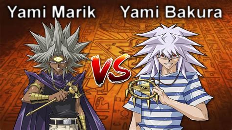 YAMI MARIK vs. YAMI BAKURA - Yu-Gi-Oh! Character Duels - YouTube