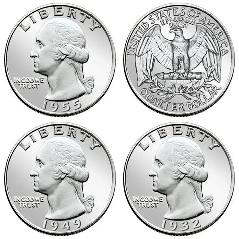 The Uncirculated Washington Silver Quarters Collection