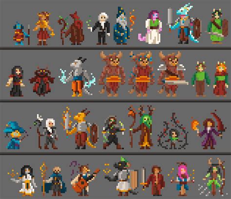 Rpg Character Character Concept Character Design Pixel Art The Best ...