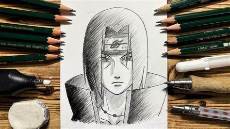 How To Draw Itachi Uchiha Shippuden