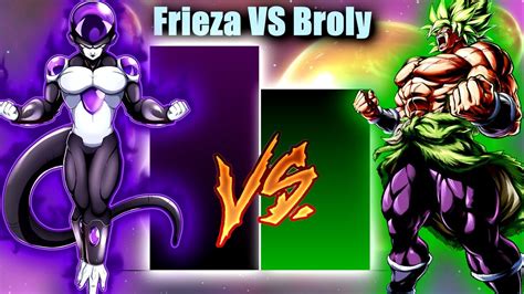 Black Frieza VS Broly - Power Levels - YouTube