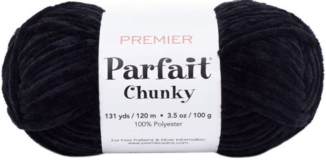 Premier Parfait Chunky Yarn-Black | Michaels