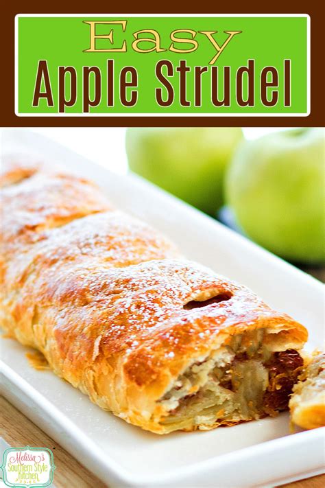 Apple Strudel - melissassouthernstylekitchen.com