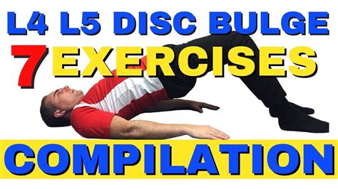 7 Best Exercise For L4 L5 Disc Bulge CORE COMPILATION VIDEO (2021) | Dr ...