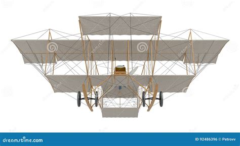 Inventor first airplane stock illustration. Illustration of invention ...