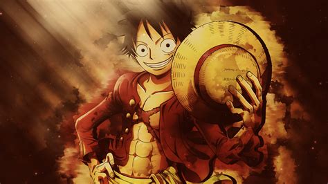 Luffy Yellow Wallpaper