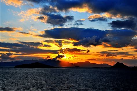 Turgutreis Sunset Slideshow Photo Gallery - Bodrum Travel Guide Turkey