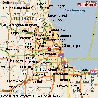 Forest Park, Illinois Area Map & More