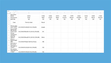 How to use HLOOKUP Function in Google Sheets - Sheetaki