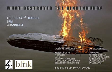 Hindenburg Documentary on UK Channel 4 on Thursday | Airships.net