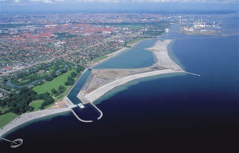 Aerial photo of Amager beach Park, Copenhagen (courtesy of Jan Kofod ...