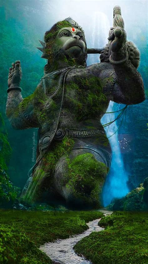 Hanuman ji statue mobile wallpaper - HD Mobile Walls