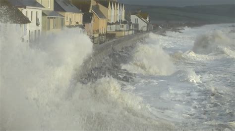 Torcross Storms Gales High Tides hit the village of Torcross again ...