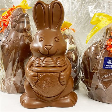 Giant Creamy Milk Belgian Chocolate Easter Bunny