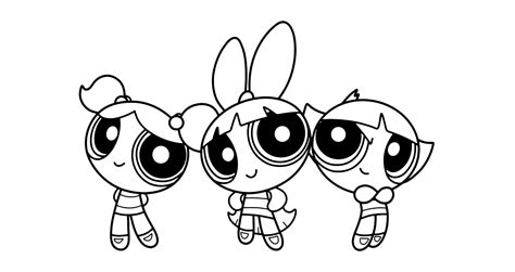 The Powerpuff Girls - The Powerpuff Girls is posing for a picture