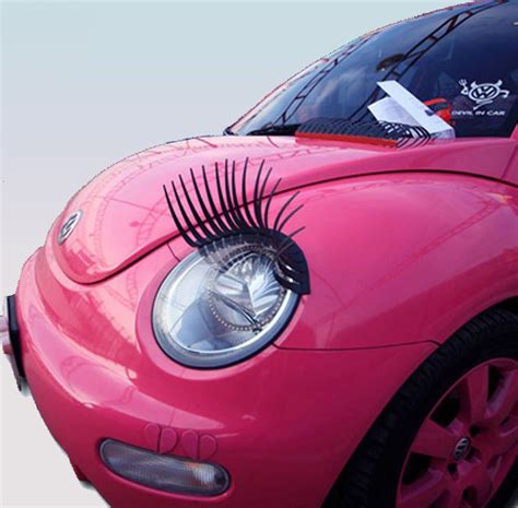 Black Car Eyelashes, $16.99 | Car headlights, Eyelashes for cars, Black car