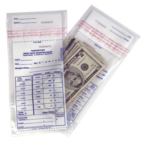 Bank Deposit Bags | Tamper Evident Bags