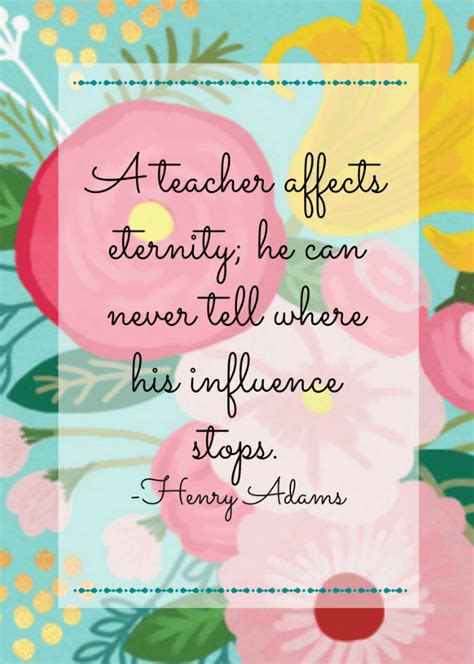 Printable Teacher Appreciation Quotes