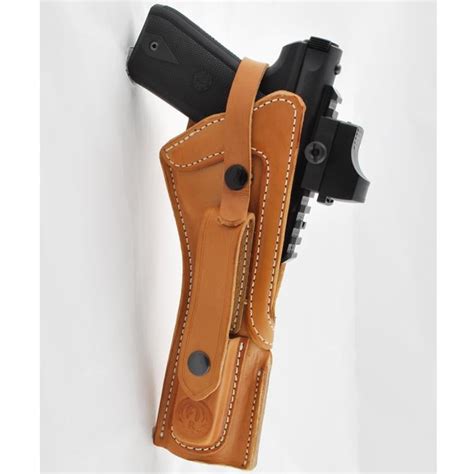 Leather "low" holster for Mark iv target - AR15.COM