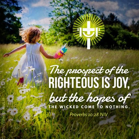 Prospect of the Righteous - I Live For JESUS