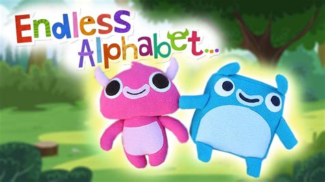 Endless Alphabet soft toys - YouTube