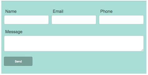 Responsive Contact Form with PHP - Phppot