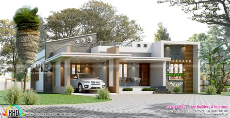 3 Bedroom House Plans In Kerala Single Floor