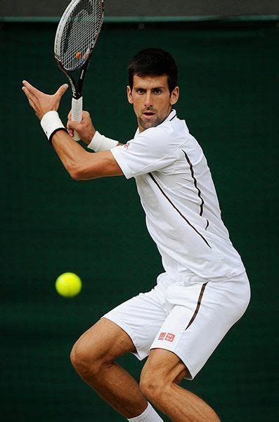 Wimbledon Day Nine: Novak Djokovic forehand #therulesoftennis # ...