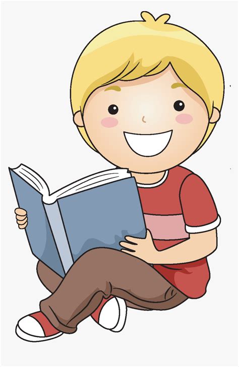 Image Boy - Story Time Book Cartoon, HD Png Download - kindpng