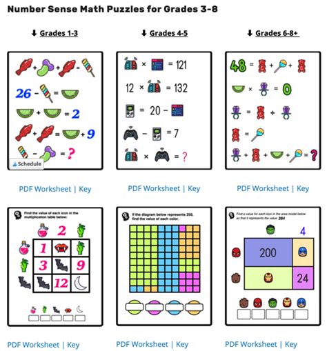 Free Math Sheets for 4th Grade (Easy to Print!) — Mashup Math