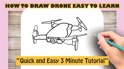 How to Draw Drone Easy to Learn - YouTube